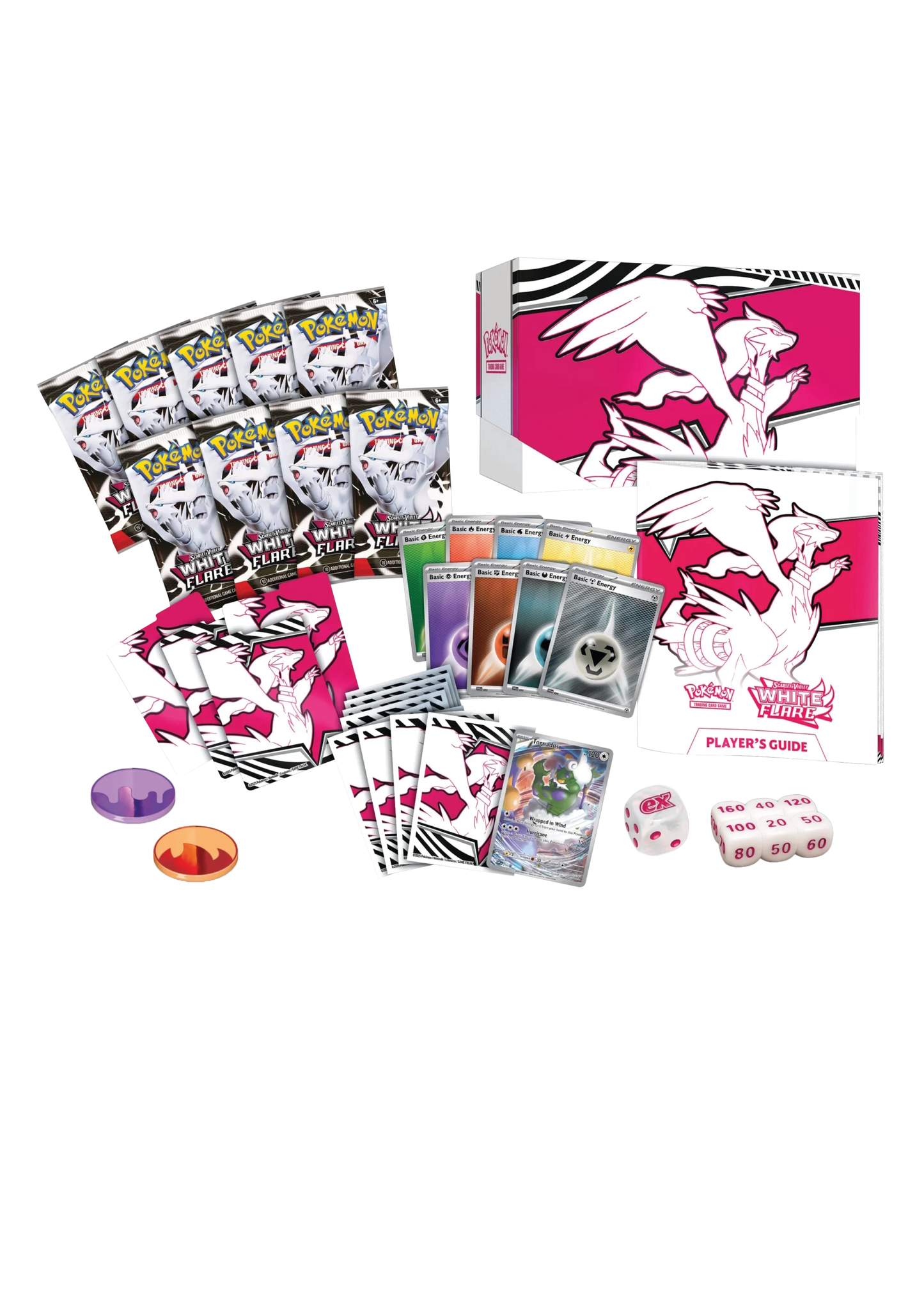 White Flare Elite Trainer Box