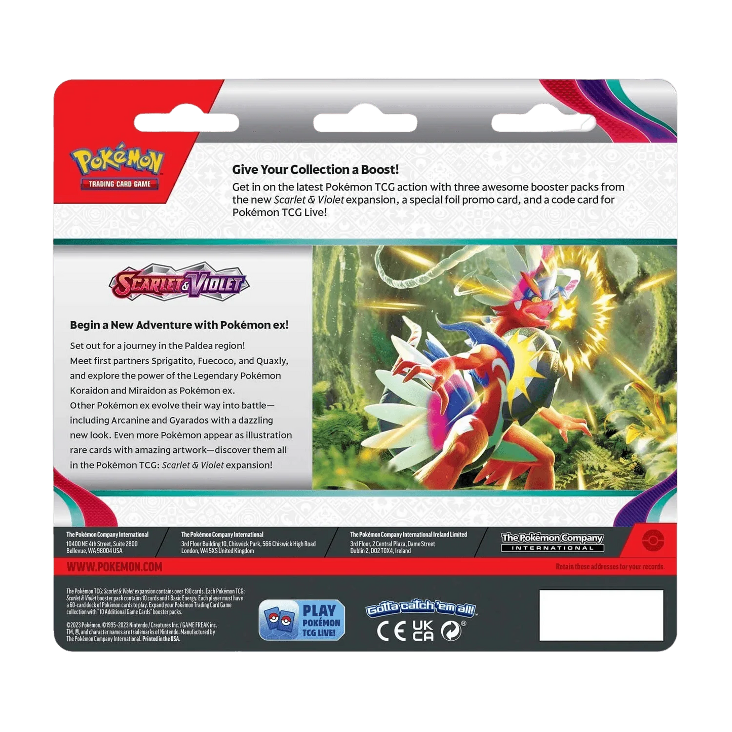 Scarlet & Violet Base Set Blister Pack