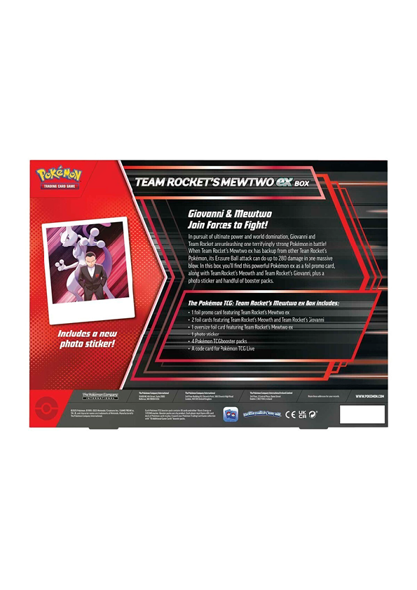 Team Rocket's Mewtwo ex Box